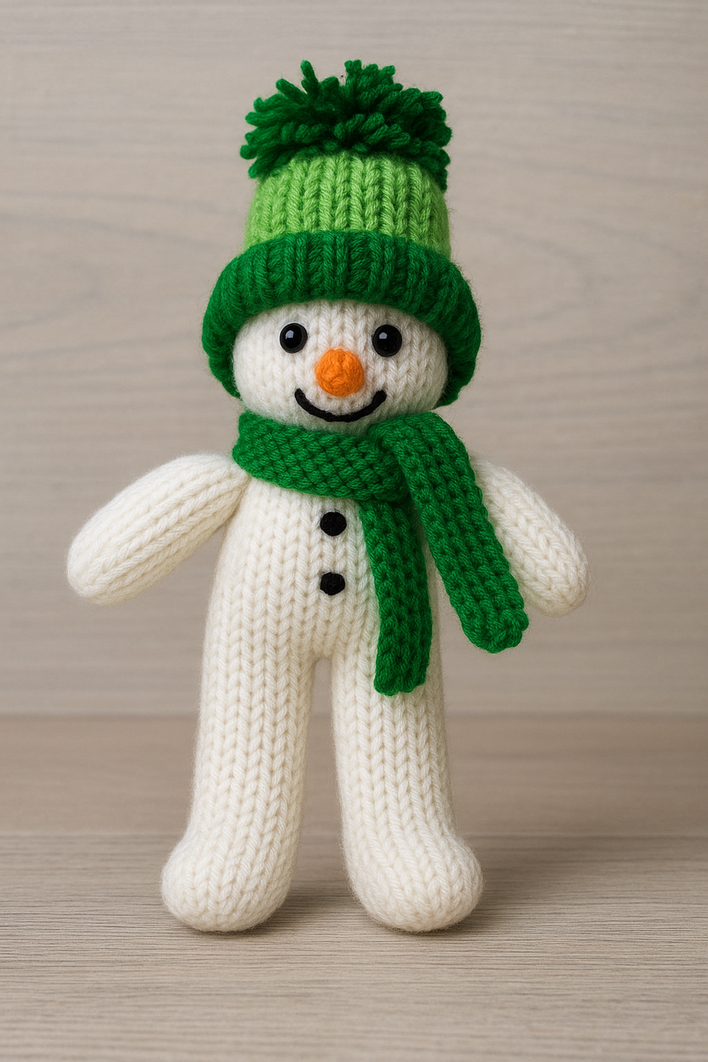 Girls Christmas Cardigan & Pocket Snowman Toy Knitting Pattern PDF DK Age 1 - 12