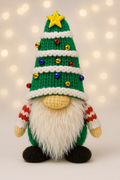 Santa Gonk Chocolate Orange Cover Knitting Pattern PDF Christmas Tree Hat Gnome DK